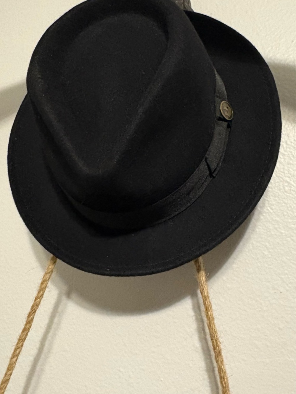Goorin Bros Black Felt Fedora Hat